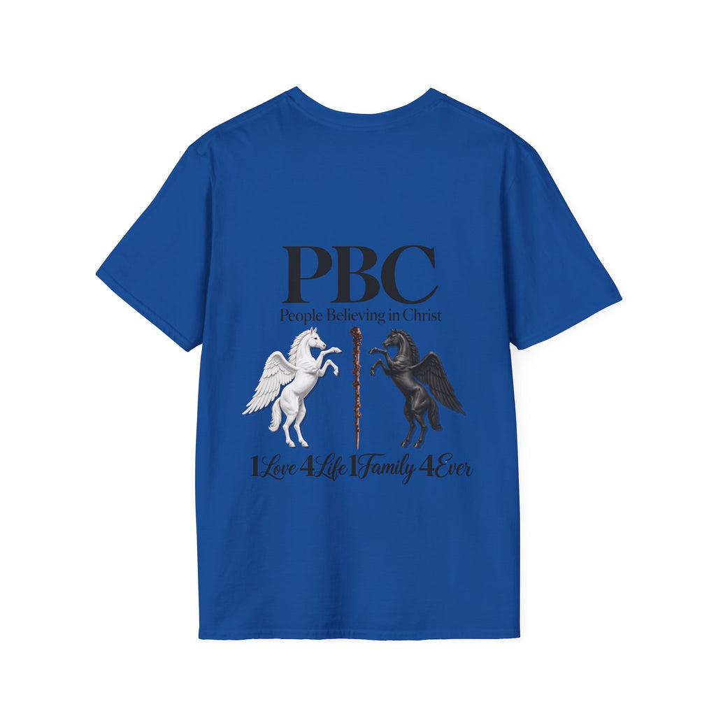 PBC 'People Believing in Christ' Graphic T-Shirt | 1Love 4Life 1Family 4Ever