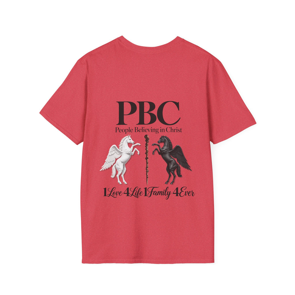 PBC 'People Believing in Christ' Graphic T-Shirt | 1Love 4Life 1Family 4Ever