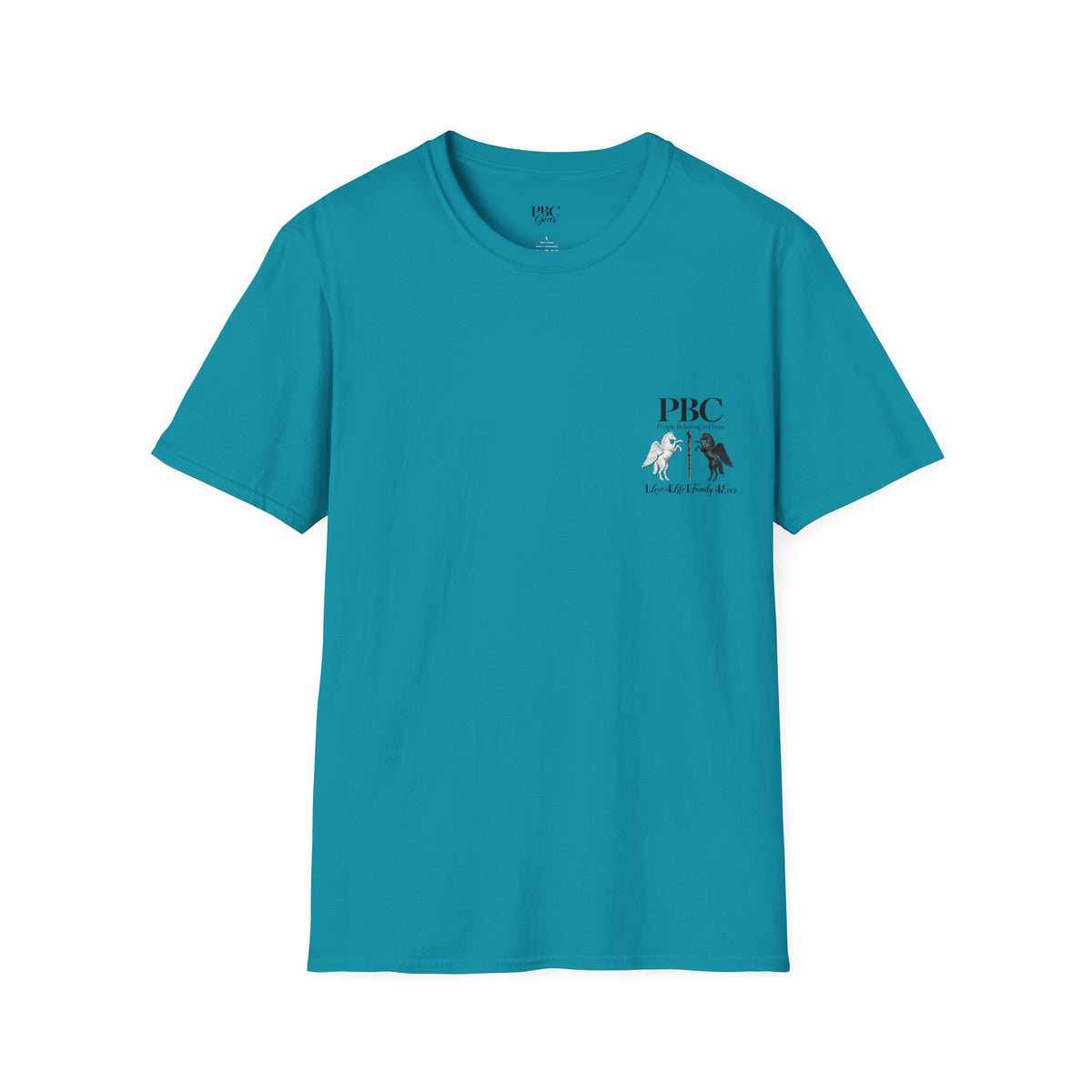 PBC 'People Believing in Christ' Graphic T-Shirt | 1Love 4Life 1Family 4Ever