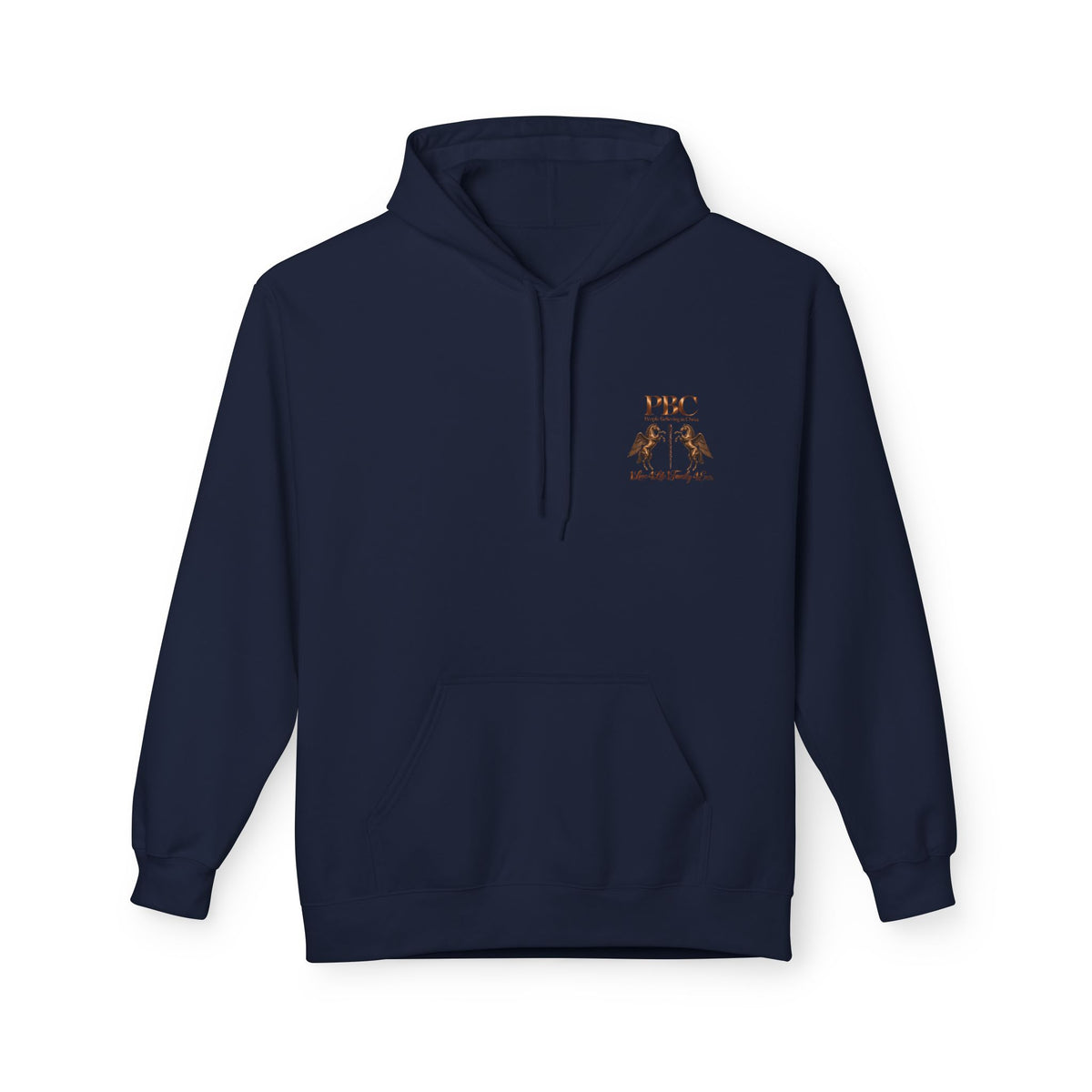 PBC 'People Believing in Christ' Hoodie | 1Love 4Life 1Family 4Ever Christian Pullover | Bronze Edition