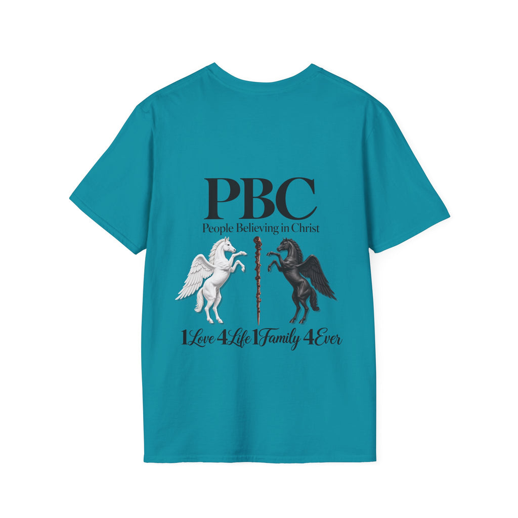 PBC 'People Believing in Christ' Graphic T-Shirt | 1Love 4Life 1Family 4Ever