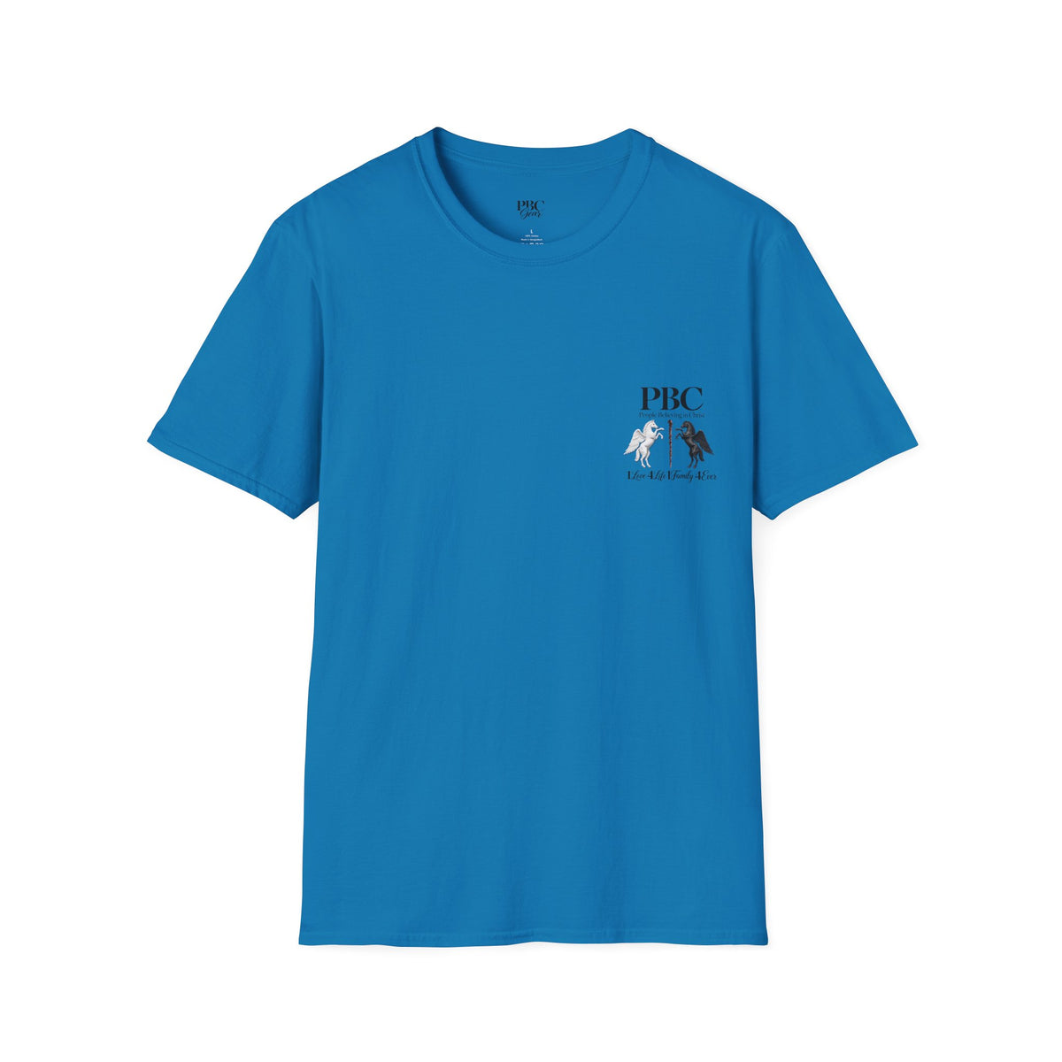 PBC 'People Believing in Christ' Graphic T-Shirt | 1Love 4Life 1Family 4Ever