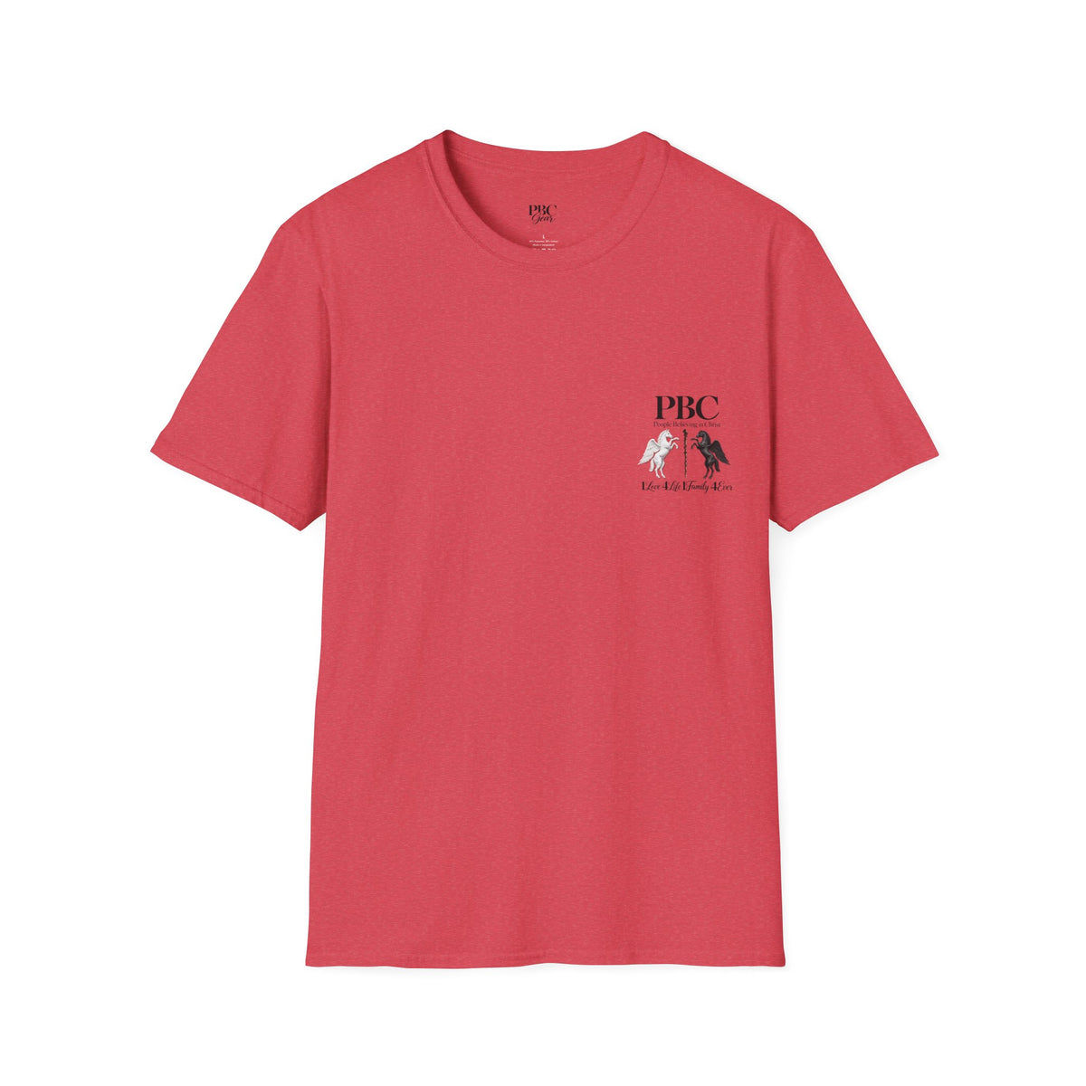 PBC 'People Believing in Christ' Graphic T-Shirt | 1Love 4Life 1Family 4Ever