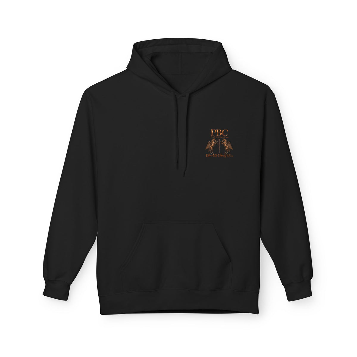 PBC 'People Believing in Christ' Hoodie | 1Love 4Life 1Family 4Ever Christian Pullover | Bronze Edition