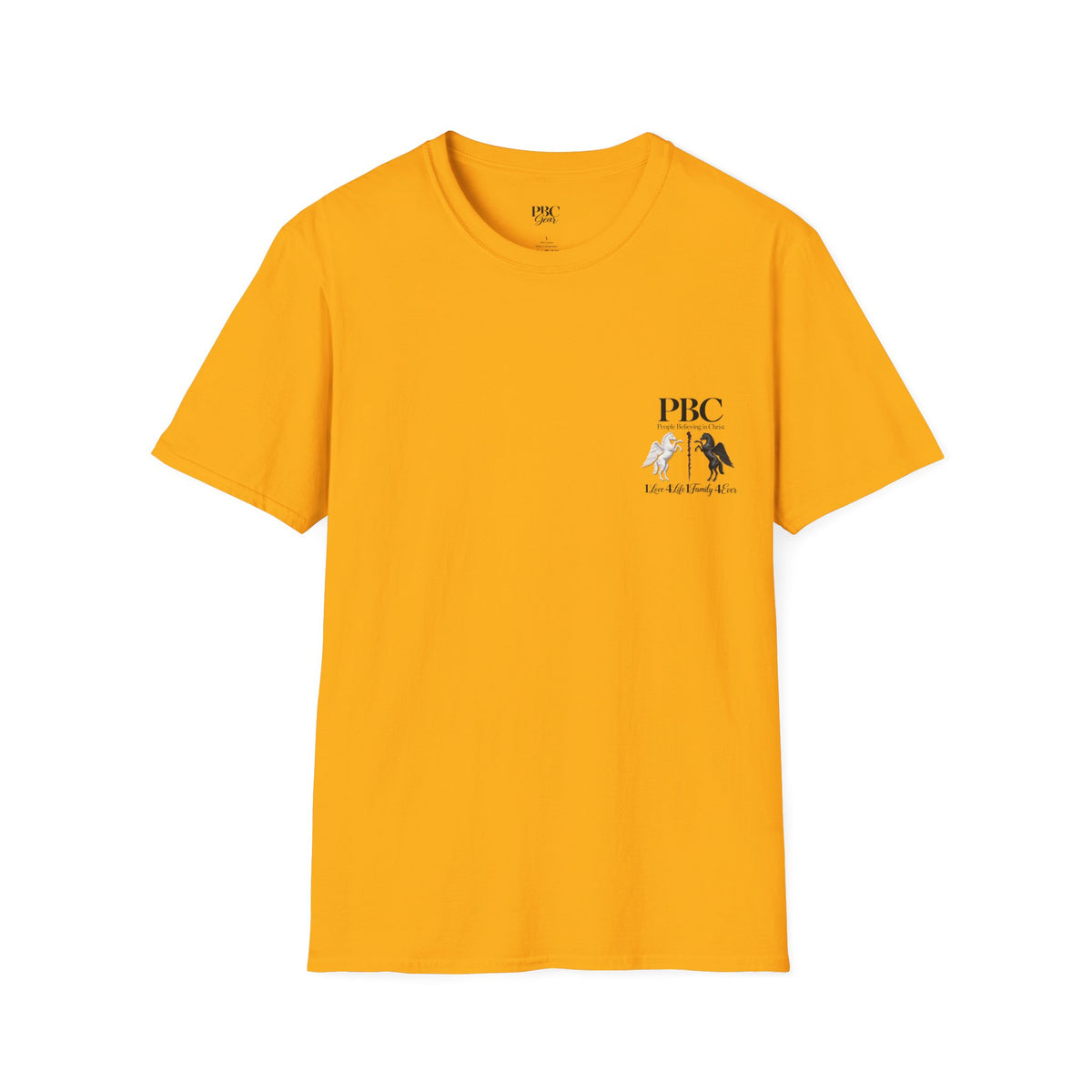 PBC 'People Believing in Christ' Graphic T-Shirt | 1Love 4Life 1Family 4Ever