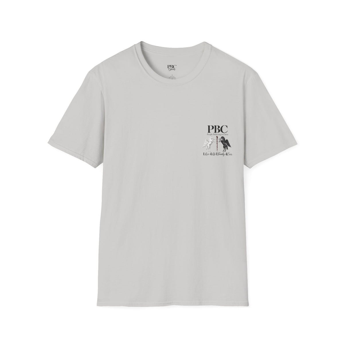 PBC 'People Believing in Christ' Graphic T-Shirt | 1Love 4Life 1Family 4Ever